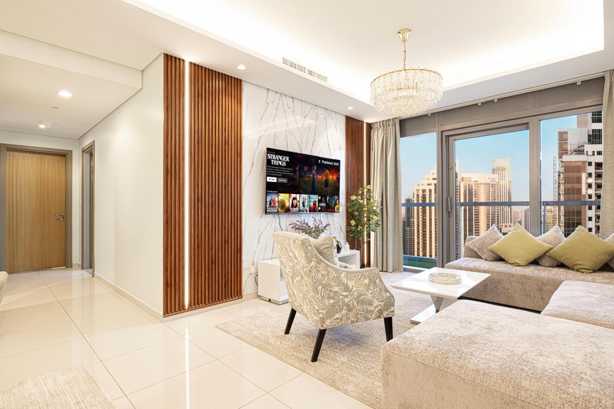 Ferienwohnung Highest Infinity Pool In Downtown Dubai Exterior foto