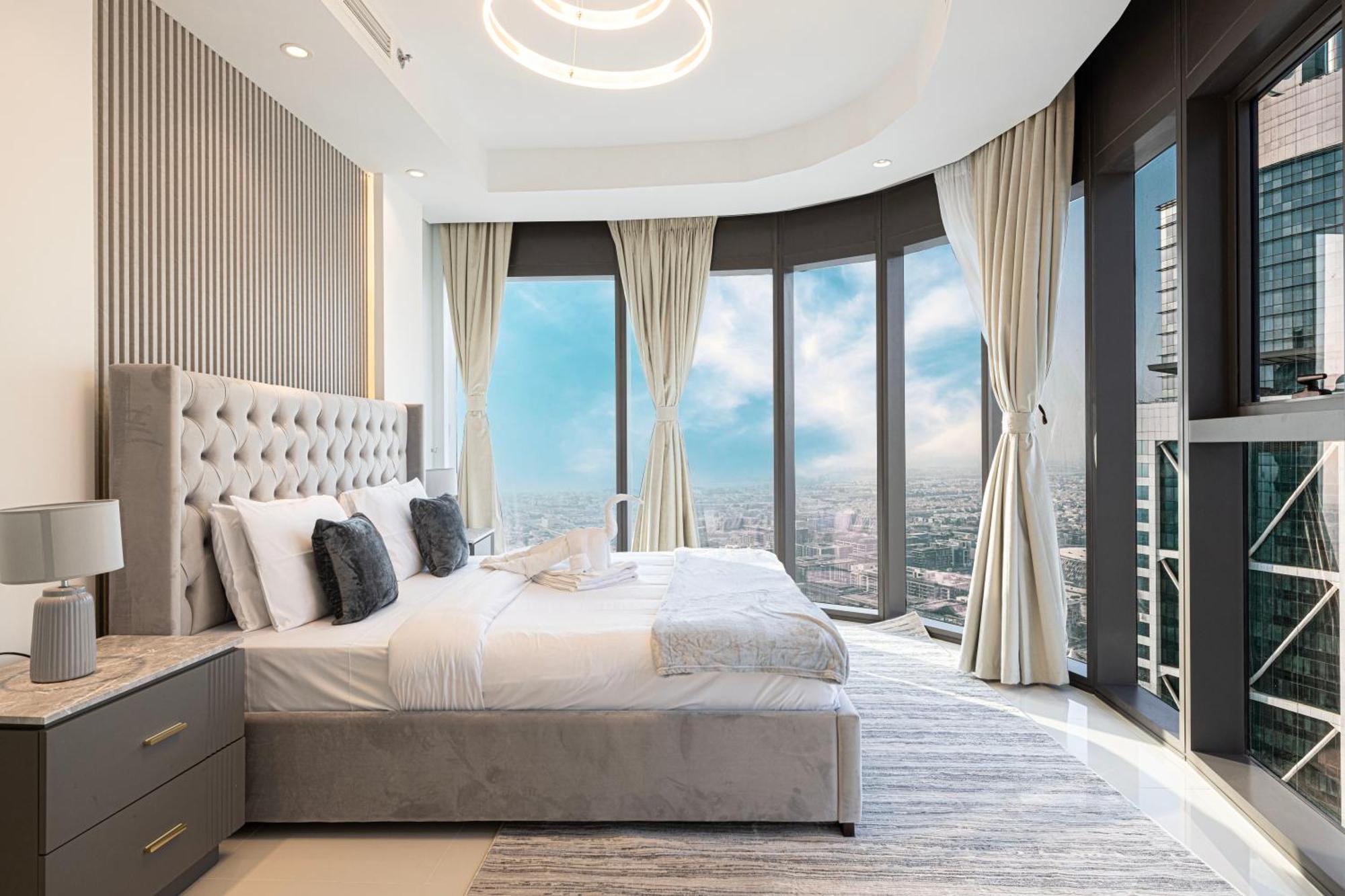 Ferienwohnung Highest Infinity Pool In Downtown Dubai Exterior foto