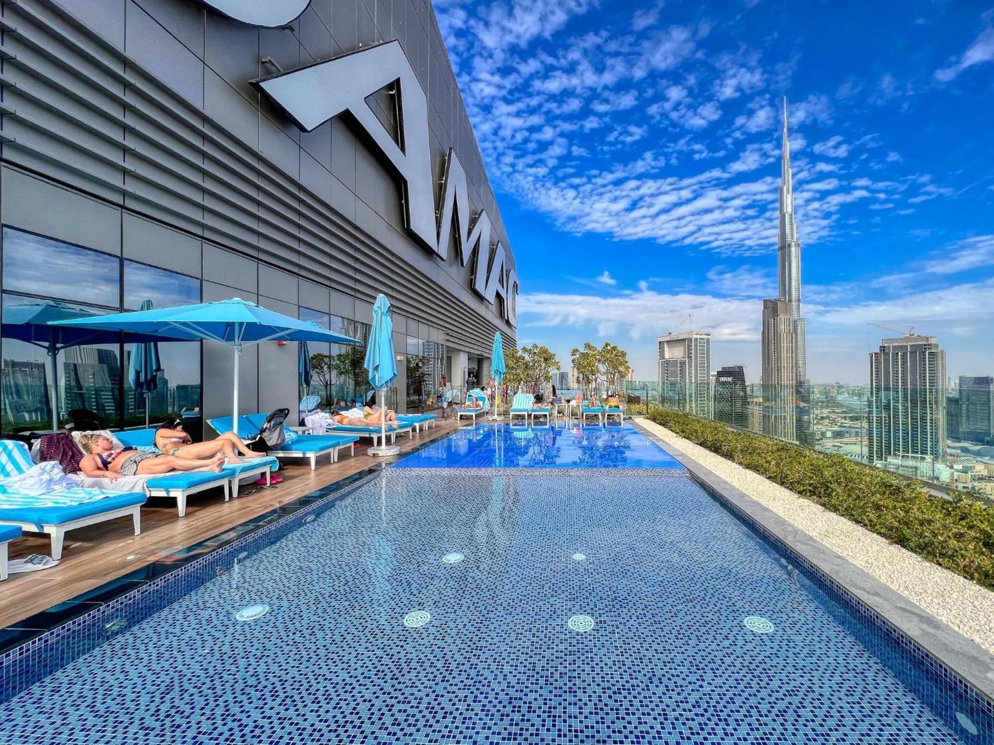 Ferienwohnung Highest Infinity Pool In Downtown Dubai Exterior foto